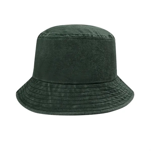 Unisex Washed Cotton Sun Bucket Hat