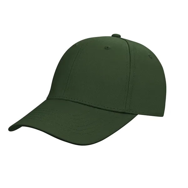 6 Panel Structured Cotton Twill Baseball Hat