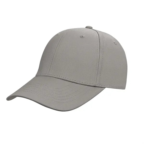 6 Panel Structured Cotton Twill Baseball Hat