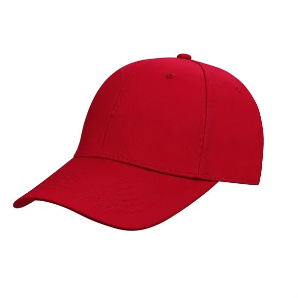 6 Panel Structured Cotton Twill Baseball Hat