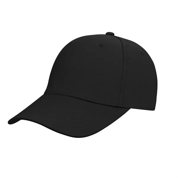 6 Panel Structured Cotton Twill Baseball Hat