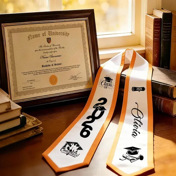Graduation Sash Stole