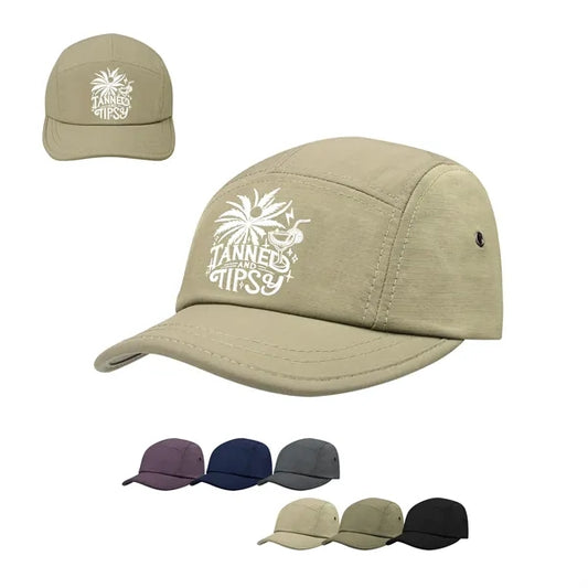 5 Panel Lightweight Quick Dry Performance Cap
