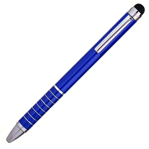 Metal Striped Stylus Pen