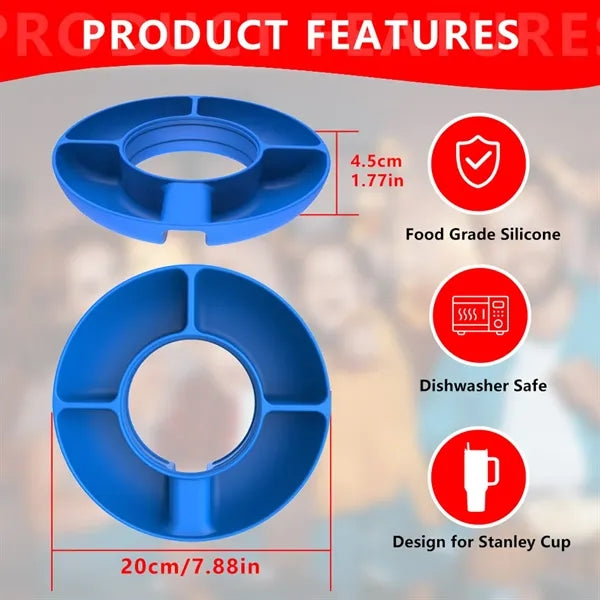 Silicone Tumbler Snack Ring