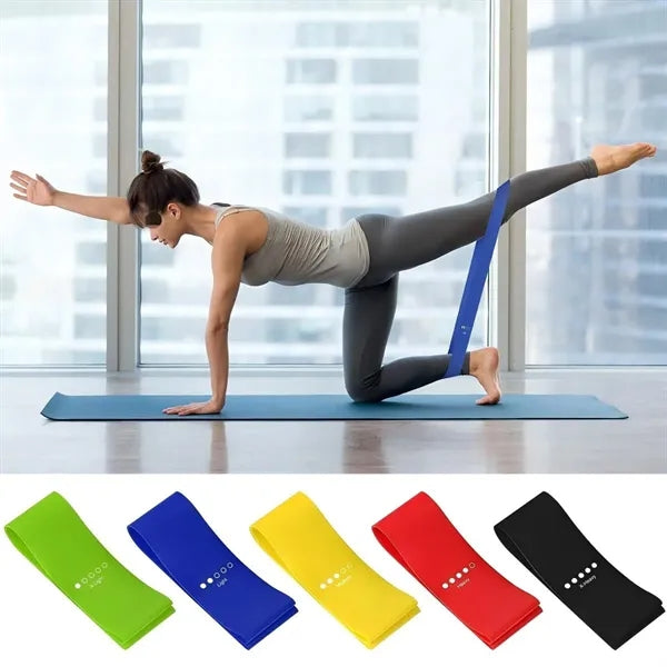 TPE Resistance Loop Band Glute & Yoga Workout