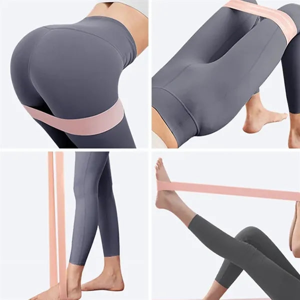 TPE Resistance Loop Band Glute & Yoga Workout