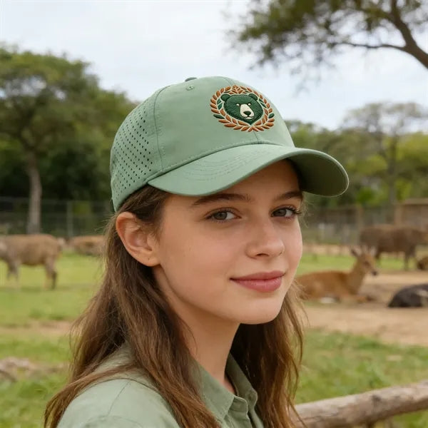 6 Panel Quick Dry Polyester Golf Baseball Cap