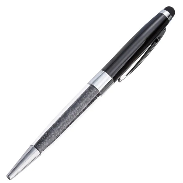 Crystal Twist Metal Stylus Pen