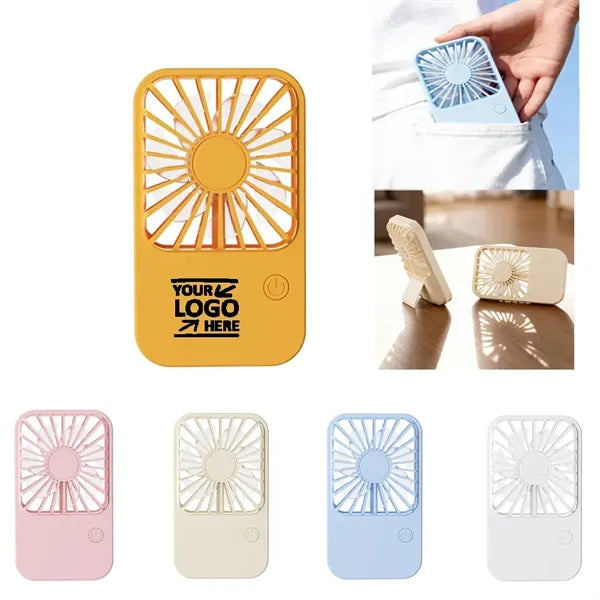 Handheld Mini Pocket Ultra-Thin Desktop Fan
