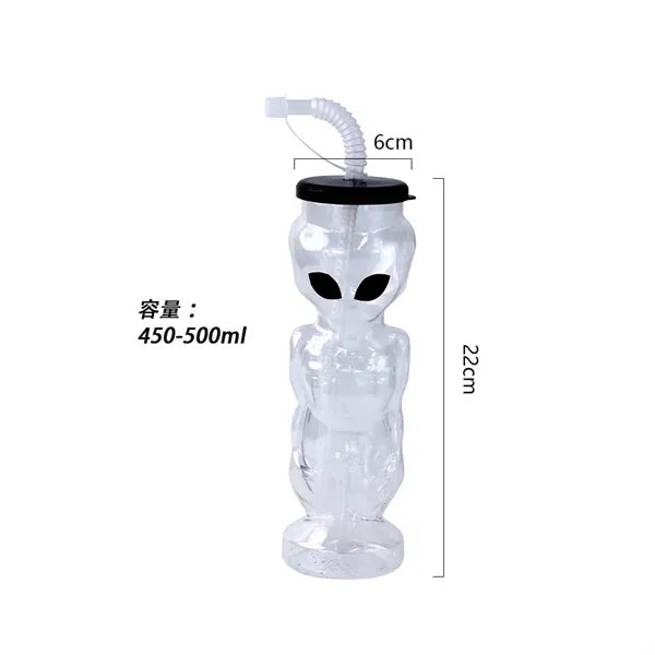 16oz Disposable Alien Plastic Cup