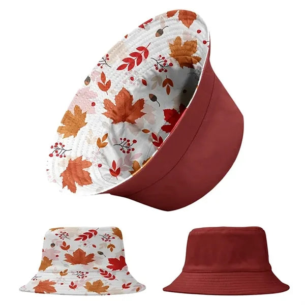 Reversible Breathable Cotton Bucket Hat