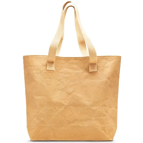 Kraft Paper Tote Bag with Durable Handles