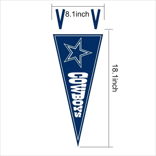 World Cup Cheering Felt Triangle Flags