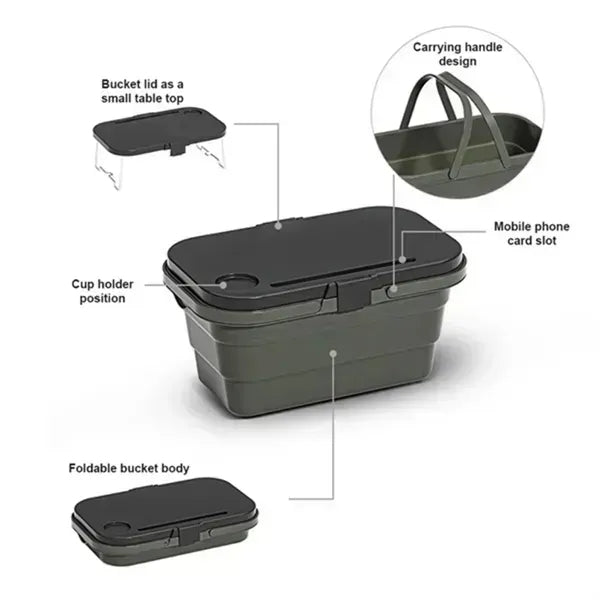 Collapsible Picnic Basket