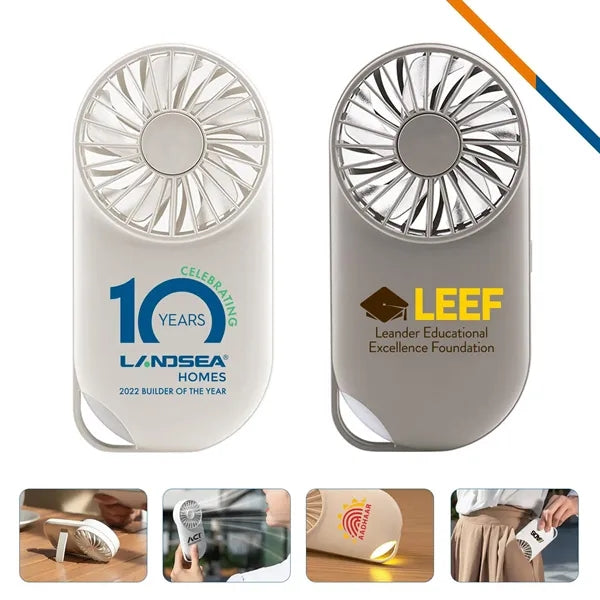 LunaCool 2in1 Night Light Handheld Fan