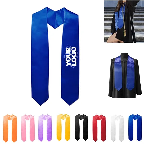 Unisex Adult Plain Graduation Stole