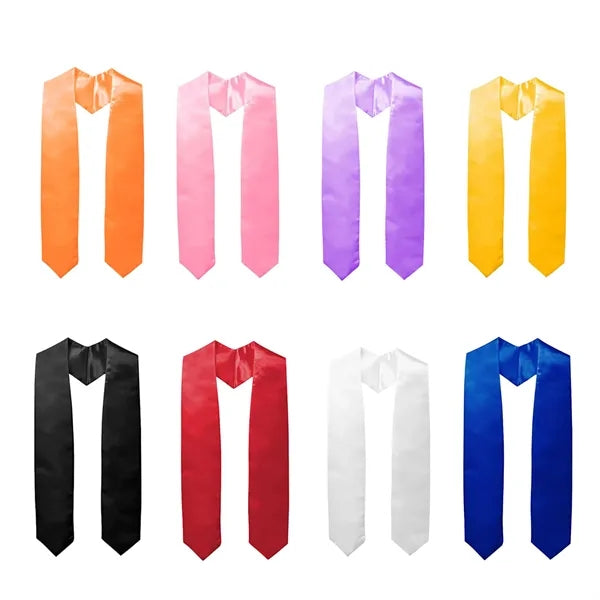 Unisex Adult Plain Graduation Stole
