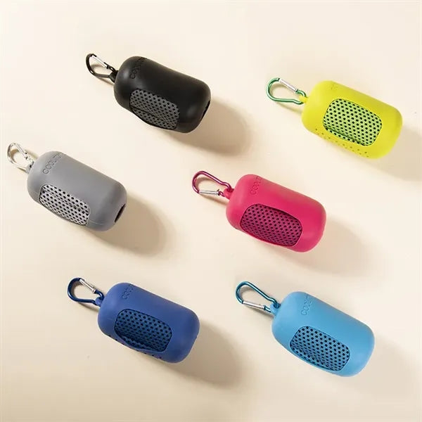 Cooling Towel with Carabiner Case