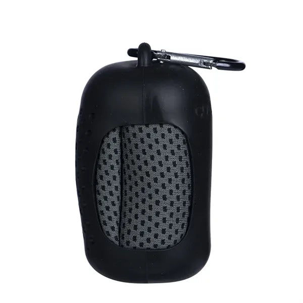 Cooling Towel with Carabiner Case