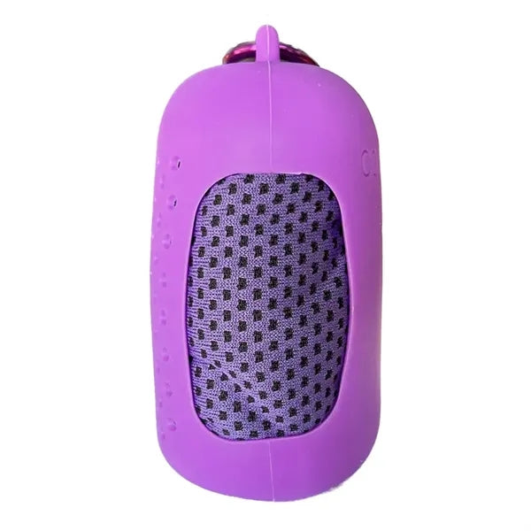 Cooling Towel with Carabiner Case