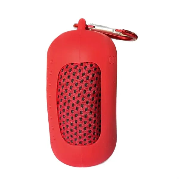 Cooling Towel with Carabiner Case