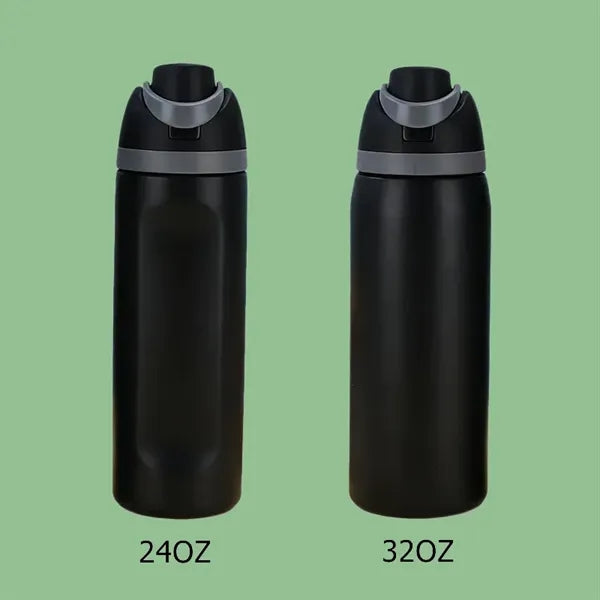 32 oz Insulated Stainless Steel Water Bottle with Straw