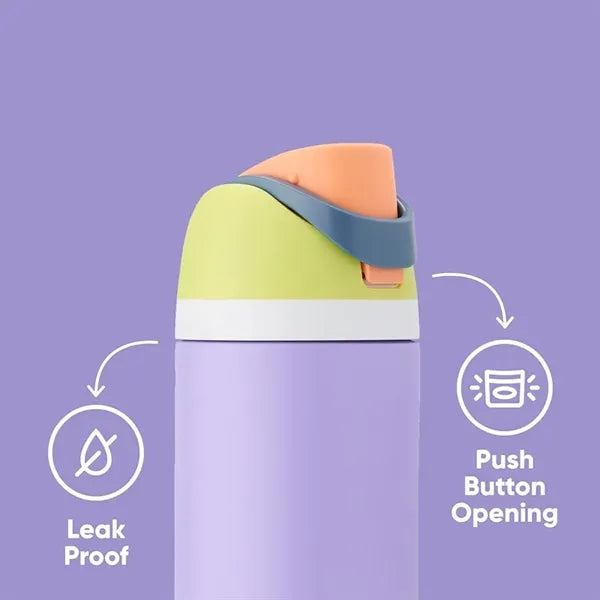32 oz Insulated Stainless Steel Water Bottle with Straw