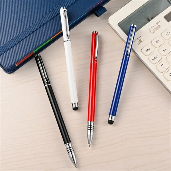 Metal Stylus Pen W/ Glossy Finish