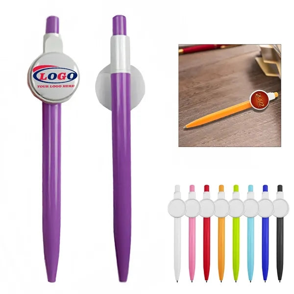 Button Badge Ballpoint Pen