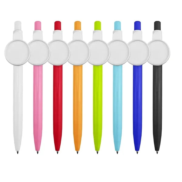 Button Badge Ballpoint Pen