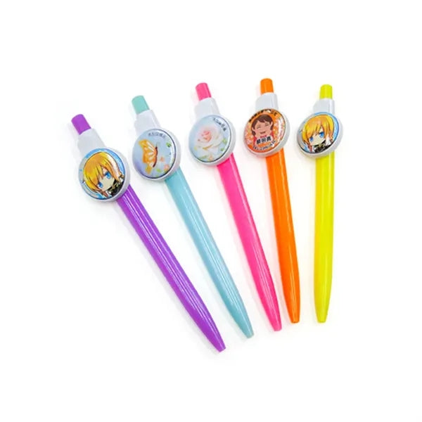 Button Badge Ballpoint Pen