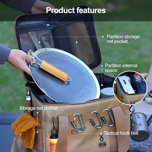 Outdoor Picnic Camping Folding Tactical Storage Box