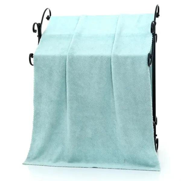 Coral Fleece Bath Towel Thick Absorbent Adult Beach