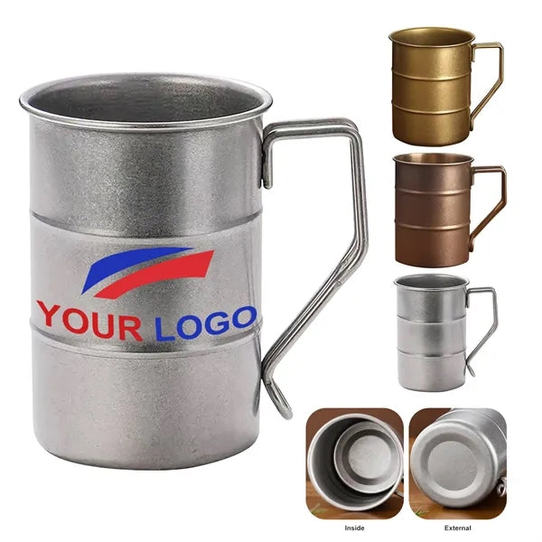 16oz Vintage Steel Mug