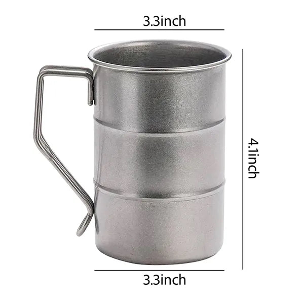 16oz Vintage Steel Mug