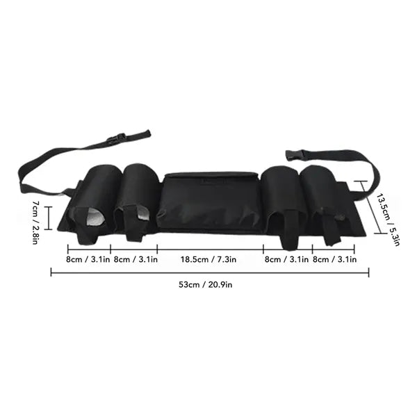 Multi Pocket Utility Cleaning Belt Organizer Carry Pouch