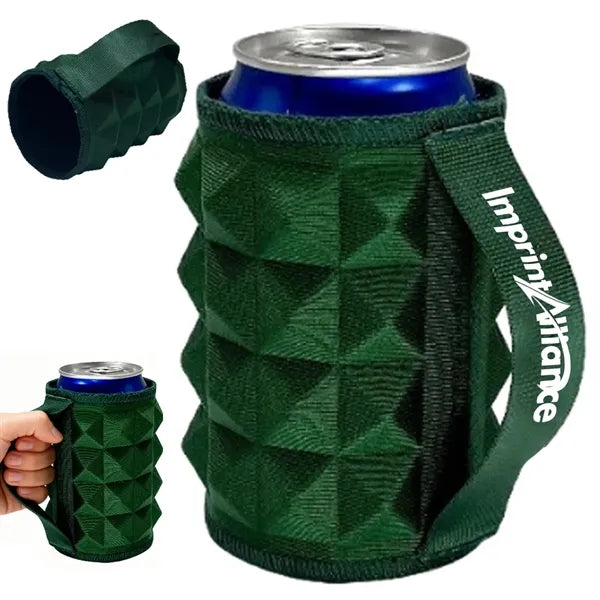 12oz. Neoprene Can Cooler Sleeve with Handle