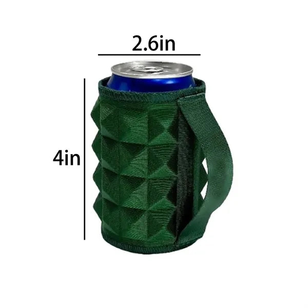 12oz. Neoprene Can Cooler Sleeve with Handle