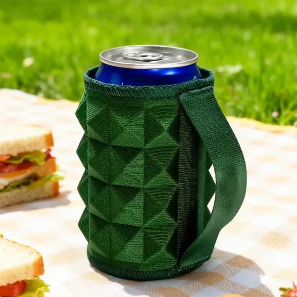 12oz. Neoprene Can Cooler Sleeve with Handle