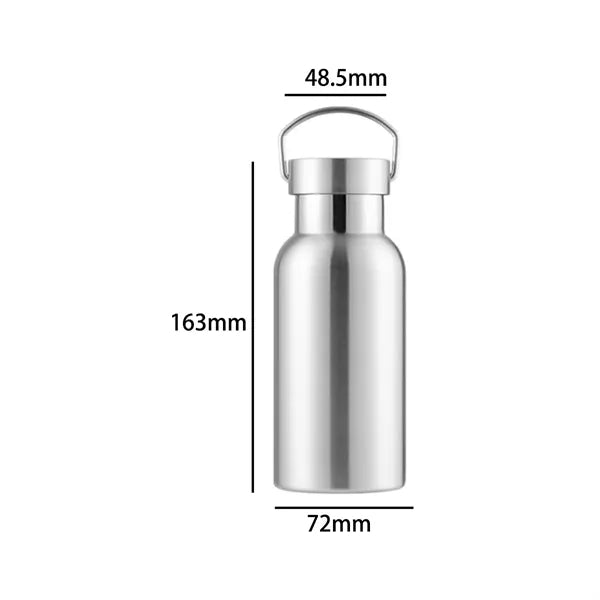 12oz. Stainless Steel Vacuum Insulated Bottle w/ Handle
