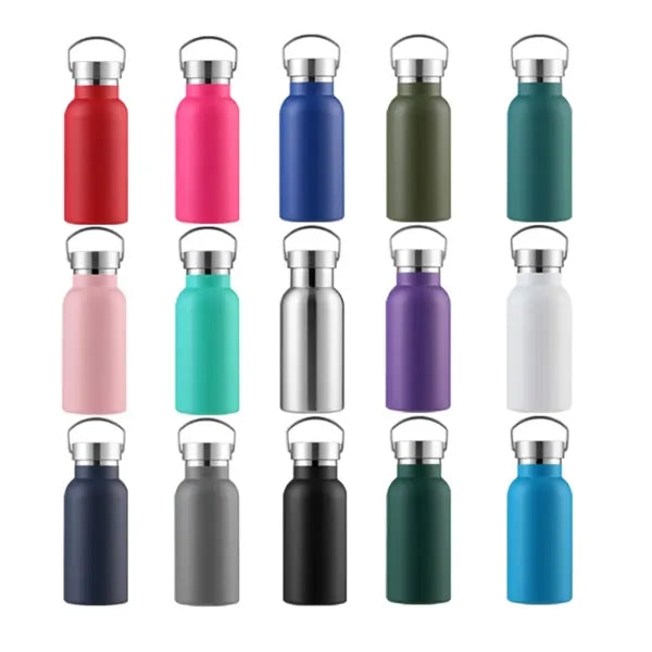 12oz. Stainless Steel Vacuum Insulated Bottle w/ Handle