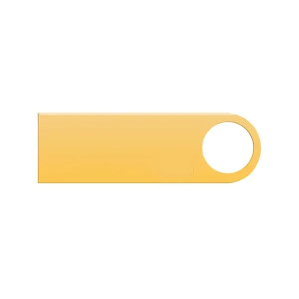 High-Speed USB 32GB Metal Flash Drive with Keychain