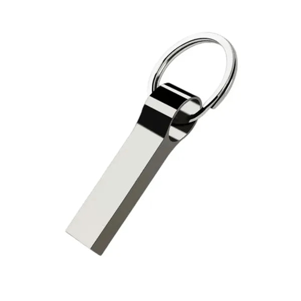 128GB With Key Ring Memory Stick Metal USB Flash Drives