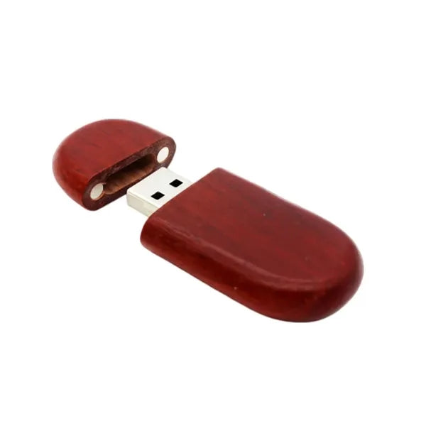 USB Flash Drive With Wooden Box U Disk Memory Stick