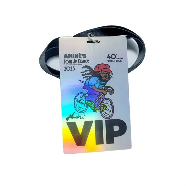 Printed PVC Event Badge with Lanyard for Tradeshows