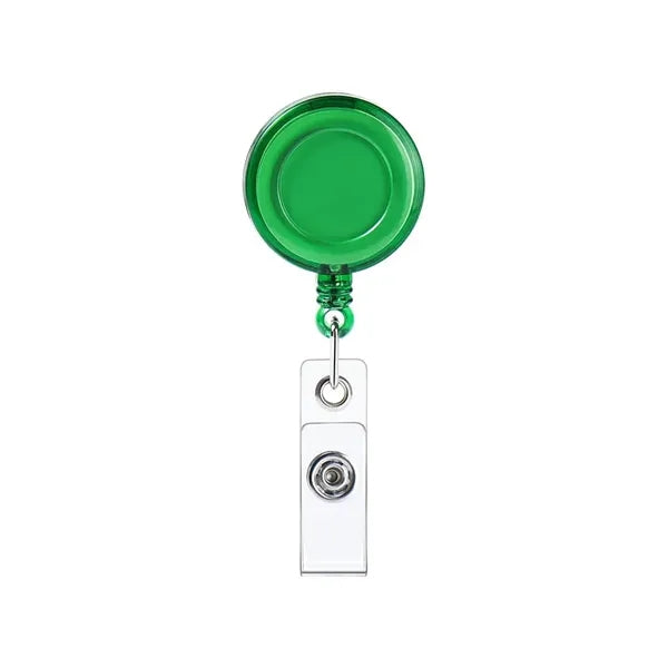 Retractable Badge Reel with Clip for ID Cards & Keys