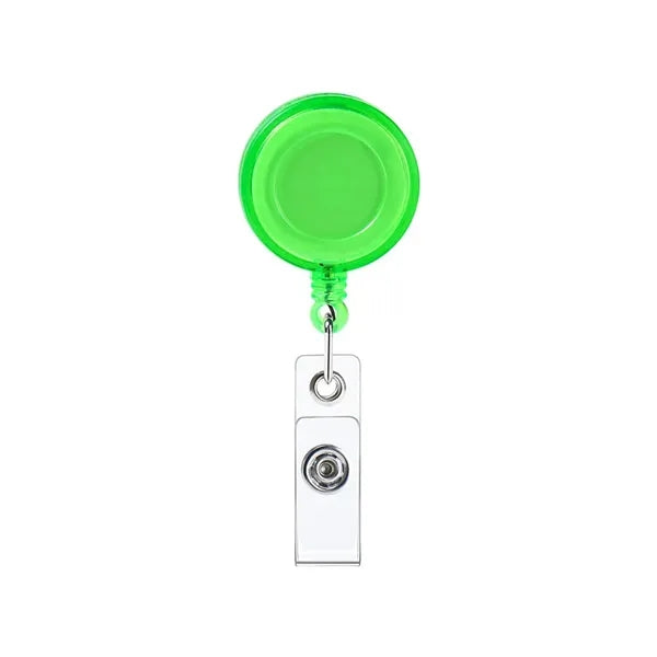 Retractable Badge Reel with Clip for ID Cards & Keys