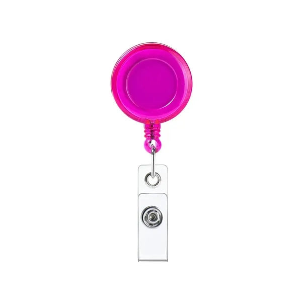 Retractable Badge Reel with Clip for ID Cards & Keys