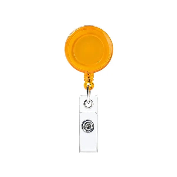 Retractable Badge Reel with Clip for ID Cards & Keys